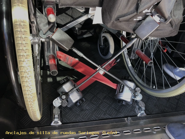 Anclajes de silla de ruedas Sariegos (León)